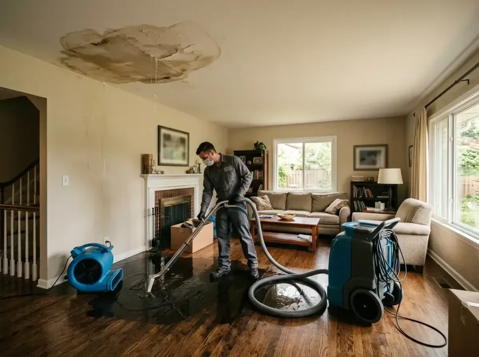 attic-pipe-burst-ceiling-drip-008 — frequently asked questions, Water Damage Restoration & Carpet Care in Alexandria, LA